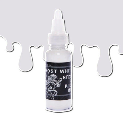 Ghost White - Stick and Poke Tattoo Ink - SINGLE NEEDLE