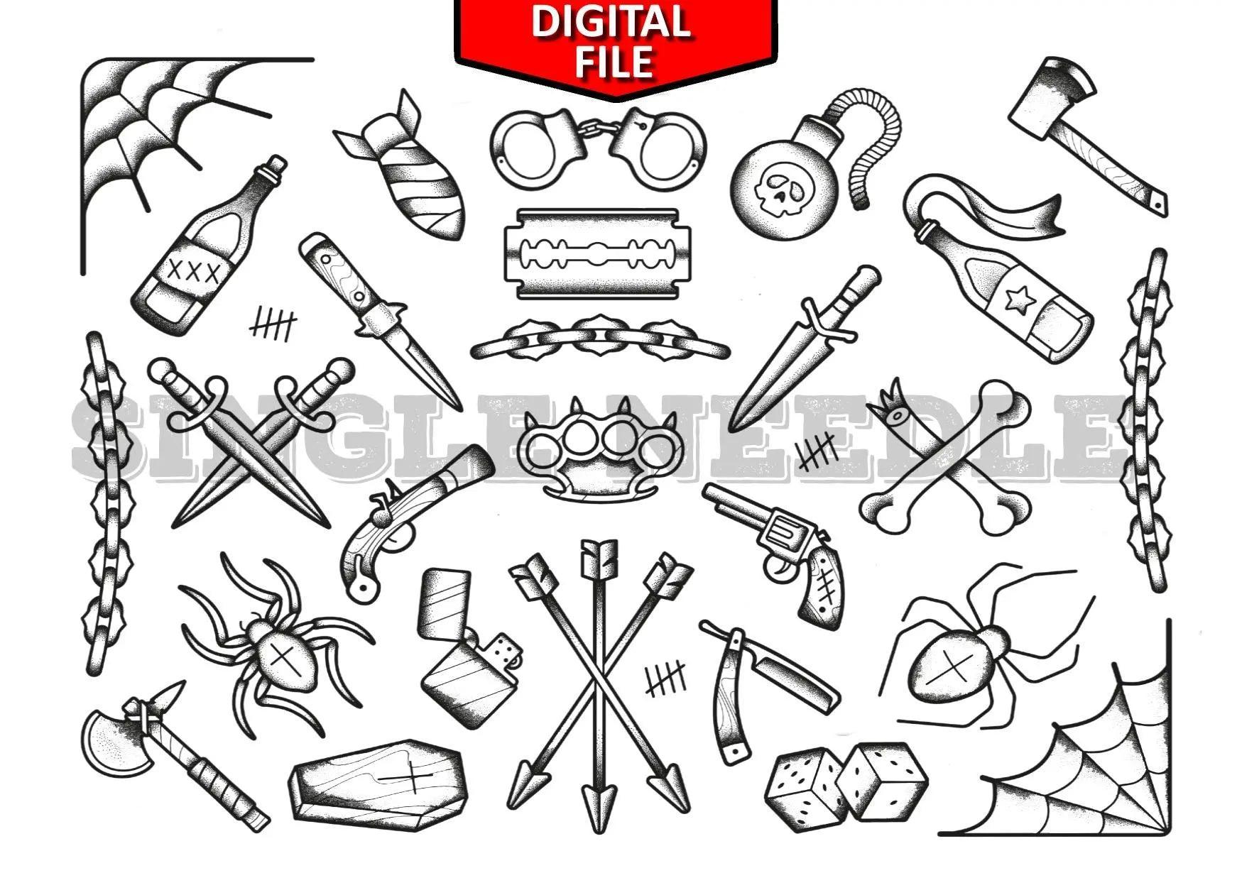 Stick & Poke Flash Sheet for Pirates