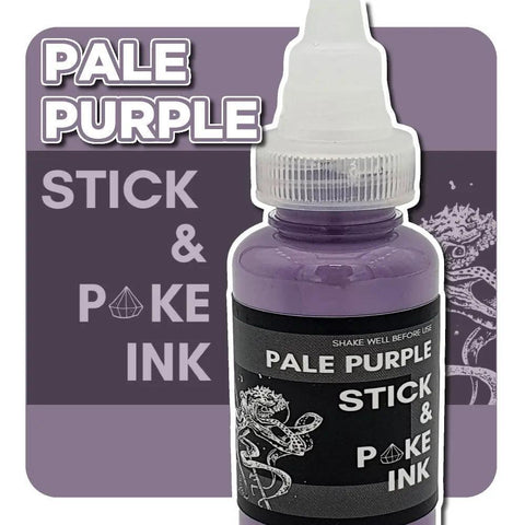 Pale Purple - Stick and Poke Tattoo Ink - SINGLE NEEDLE