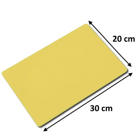 Silicone Tattoo Practice Skin  - Premium Size 30cm x 20cm x 3mm Thick - SINGLE NEEDLE