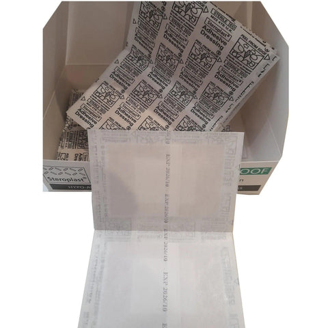 Sterostrip Wash Proof Plaster 7.5cm x 5.0cm - Box of 50 - SINGLE NEEDLE