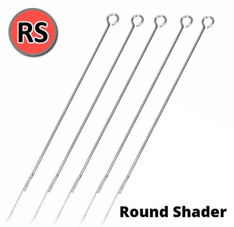 Stick & Poke Tattoo Needles - Round Shaders - RS - SINGLE NEEDLE