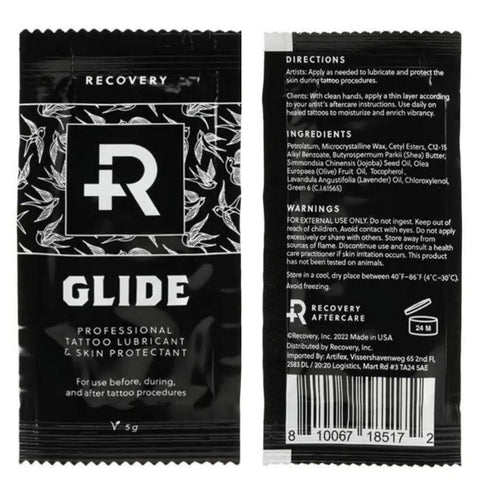 Tattoo Lubricant and Skin Protector by Recovery - SINGLE NEEDLE