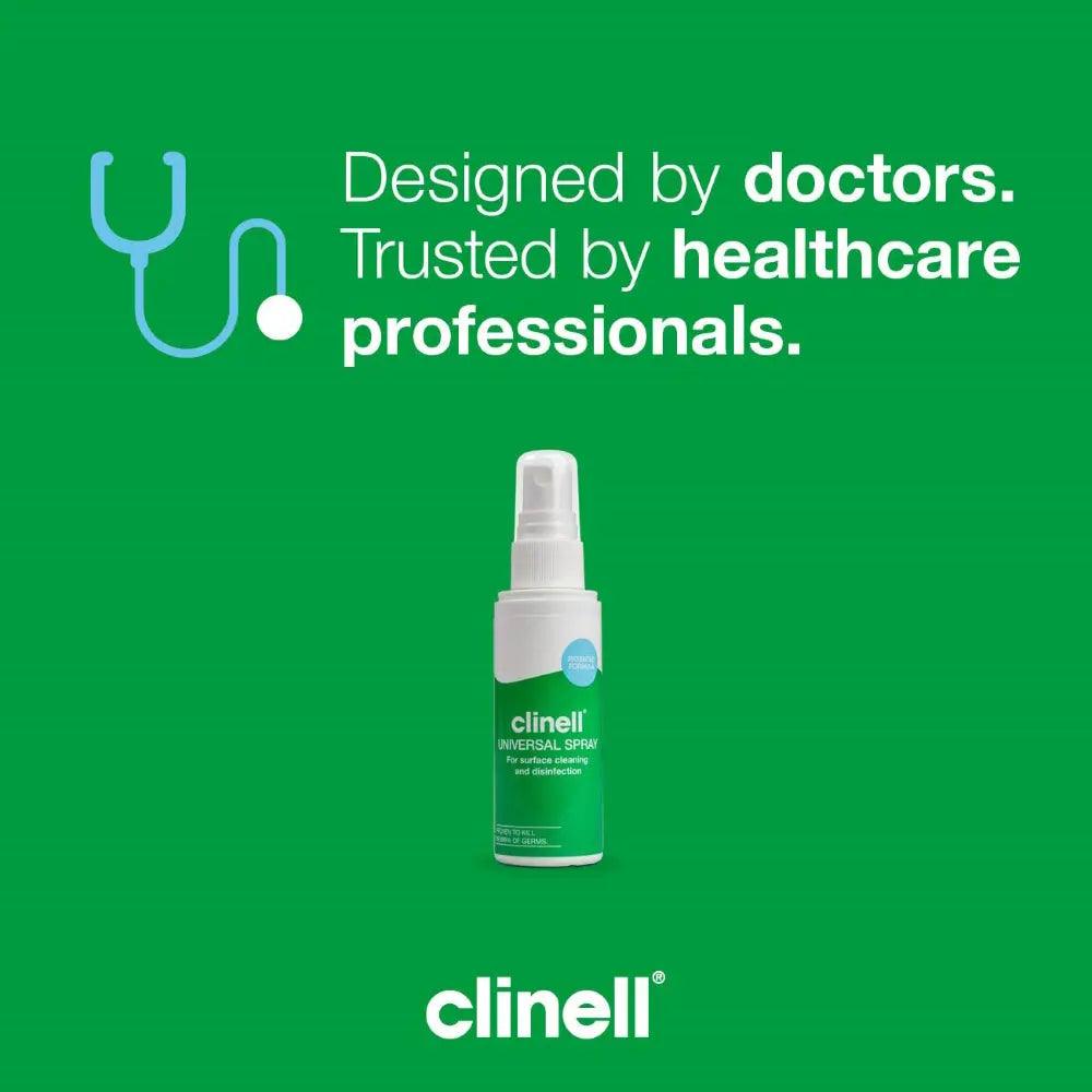 Clinell Universal Disinfectant Spray - 60ml Spray Bottle - SINGLE NEEDLE