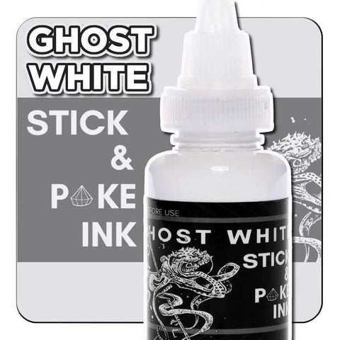 Ghost White - Stick and Poke Tattoo Ink - SINGLE NEEDLE