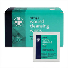 Reliwipe Tattoo Wound Cleaning Wipes - SINGLE NEEDLE
