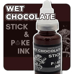 Wet Chocolate - Stick & Poke Tattoo Ink - SINGLE NEEDLE